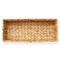 Casafield Set of 2 Bathroom Storage Baskets, Seagrass - Water Hyacinth, Woven Toilet Tank Topper Bins for Organizing Tissues, Toilet Paper, Toiletries, Shelves